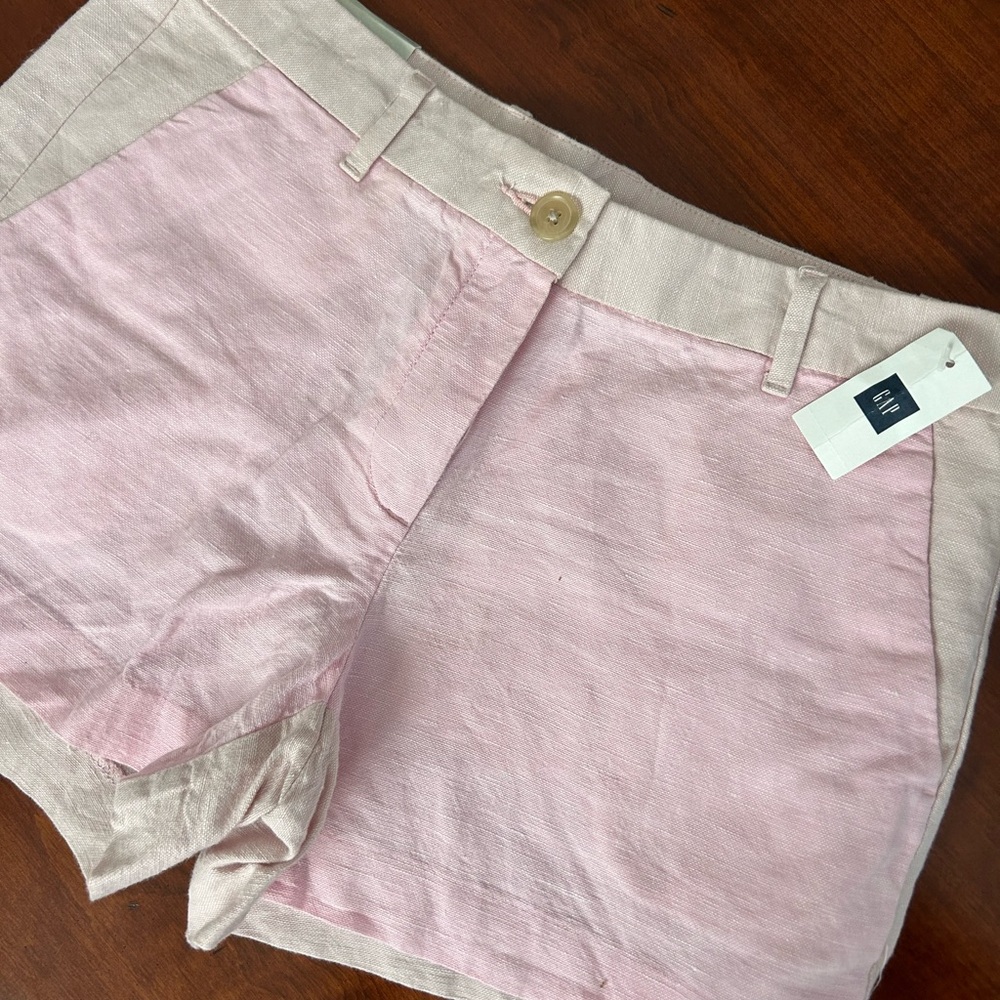 GAP Two-Tone Pink Casual Shorts